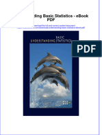 Download ebook Understanding Basic Statistics Pdf full chapter pdf