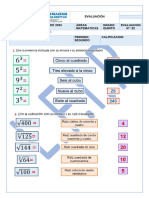 Evaluacion Quinto Operaciones Hermanas