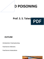 Food Poisoning_Prof S S Taiwo