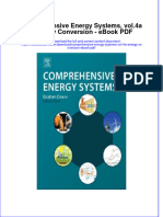 Ebook Comprehensive Energy Systems Vol 4A Energy Conversion PDF Full Chapter PDF