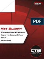 2024-04-01 - Hot Bulletin - Vulnerabilidad Crítica en Imperva SecureSphere WAF