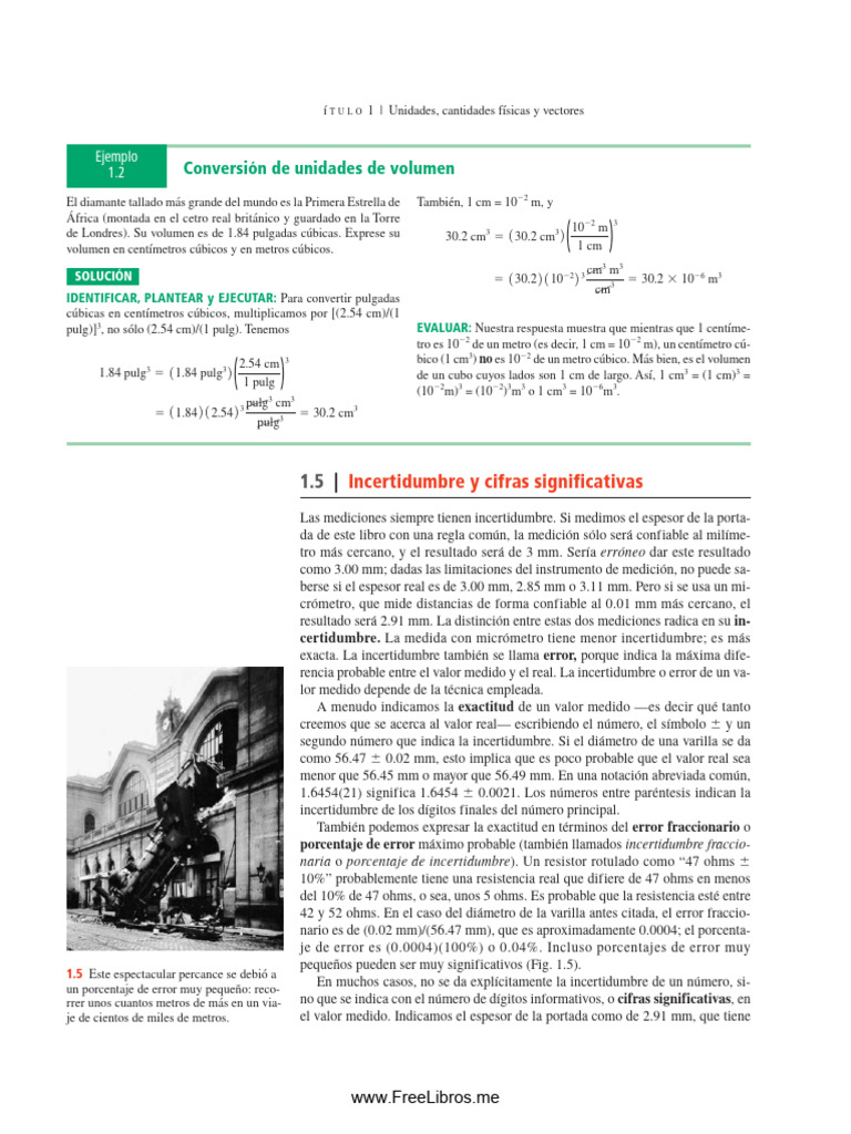 Unidades y Cifras Significativas | PDF | Incertidumbre | Decimal