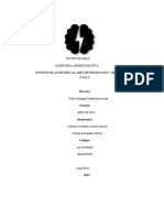 Auditoria - Informe Final Del Area de Producción