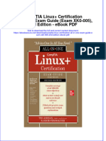 Ebook Comptia Linux Certification All in One Exam Guide Exam Xk0 005 2Nd Edition PDF Full Chapter PDF