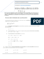 Tema - Sistemas de Ecuaciones No Lineales Matemáticas