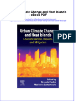 Ebook Urban Climate Change and Heat Islands PDF Full Chapter PDF