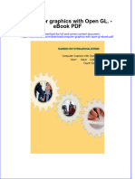 filedate_938Download ebook Computer Graphics With Open Gl Pdf full chapter pdf