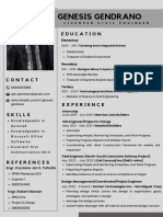 Gendrano, Genesis M. - RESUME