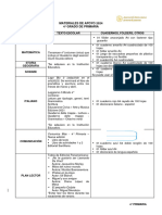 Materiales de Apoyo 2024 4 Grado de Primaria