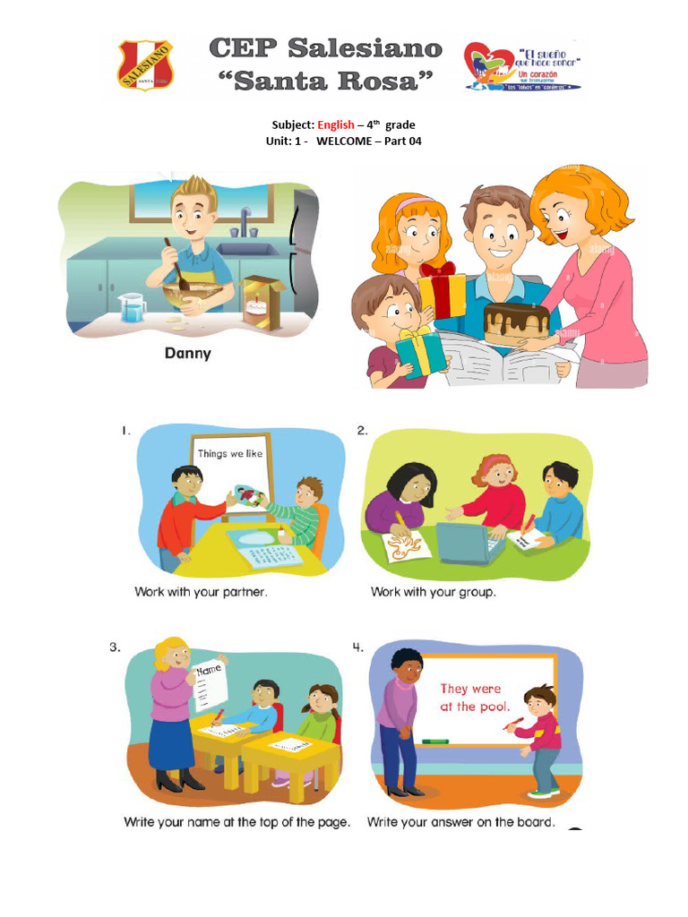 4 grade welcome part 04 pdf