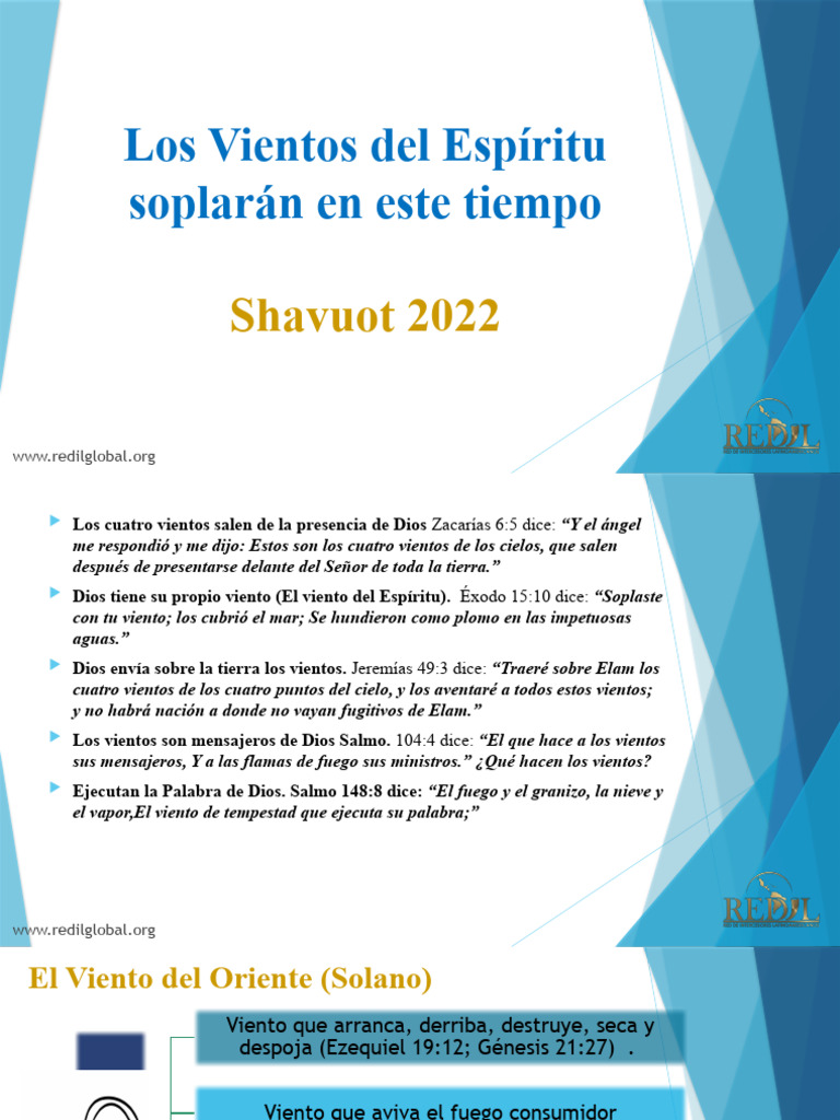 Vientos del Espíritu en la Biblia | PDF | Libro del éxodo | Libros de la  Biblia hebrea