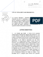 Acuerdo Economico 757-00 JUICIO POLITICO