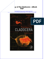 Ebook Physiology of The Cladocera PDF Full Chapter PDF