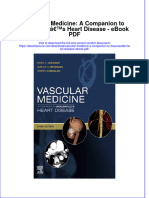 Download ebook Vascular Medicine A Companion To Braunwalds Heart Disease Pdf full chapter pdf