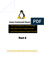 Linux Command Cheat Sheet Part 6