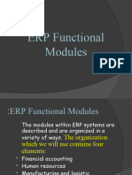 09 Enterprise Resource Planning Modules