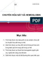 Lec 2 slide Chuyển hóa Sắt và Hemoglobin