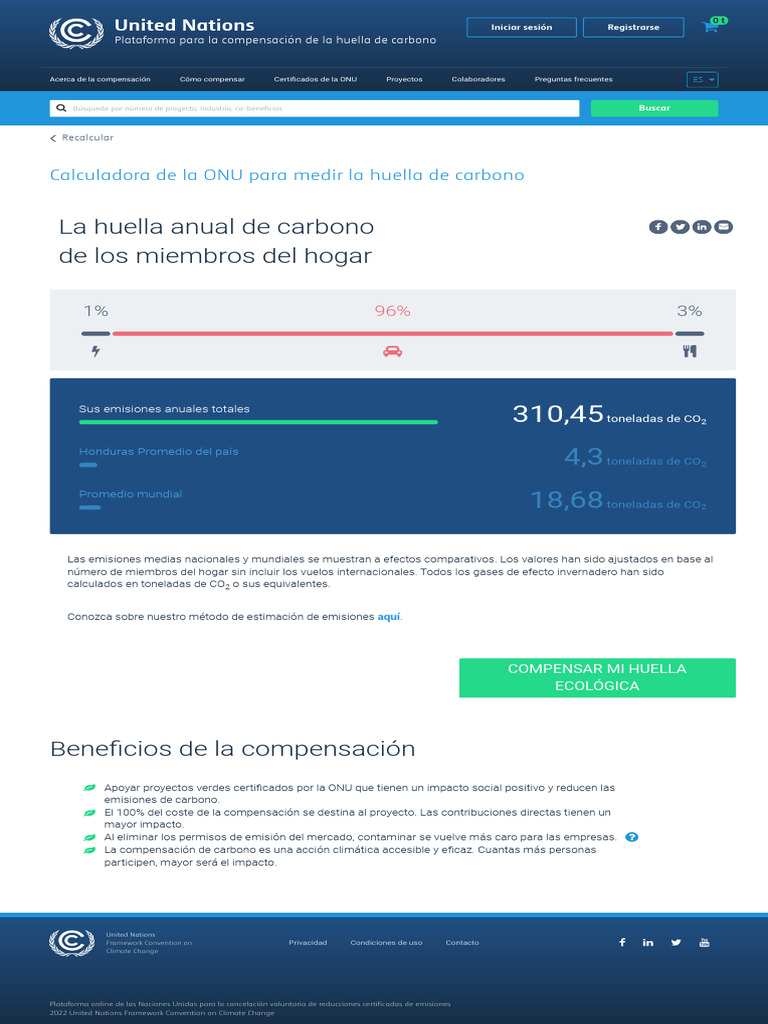 Huella de Carbono | PDF | Huella de carbono | Gases de efecto invernadero