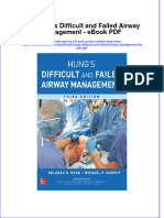 Download ebook Hungs Difficult And Failed Airway Management Pdf full chapter pdf
