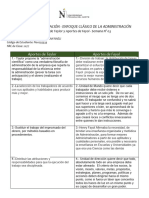 Tarea Semana 03 - Enfoque Clásico de La Administración