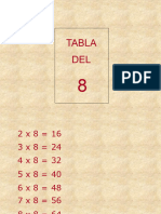 Tabla 8