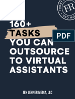 Virtual Assistant - 160 Tasks