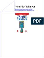 Download ebook Viscous Fluid Flow Pdf full chapter pdf