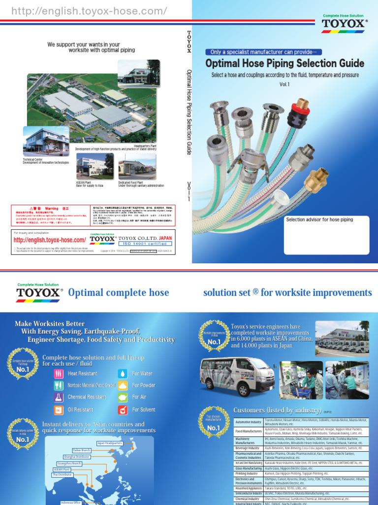 Toyox ENG | PDF | Pipe (Fluid Conveyance)