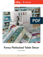 Fancy Flatlocked Table Décor
