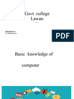Basic Knowledge of Computer Tekan 1234