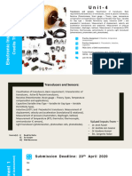 Unit 4 - Basic Instrumentation and Measurement Techniques PPT Notes Material For Sem II Uploaded by Navdeep Raghav