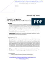 Evolución y Perspectivas en La Interpretación Del Debido Proceso Legal