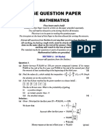 Icse 2014 Maths Question Paper Solved