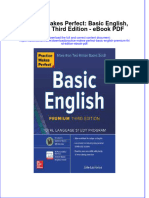 Download ebook Practice Makes Perfect Basic English Premium Third Edition Pdf full chapter pdf