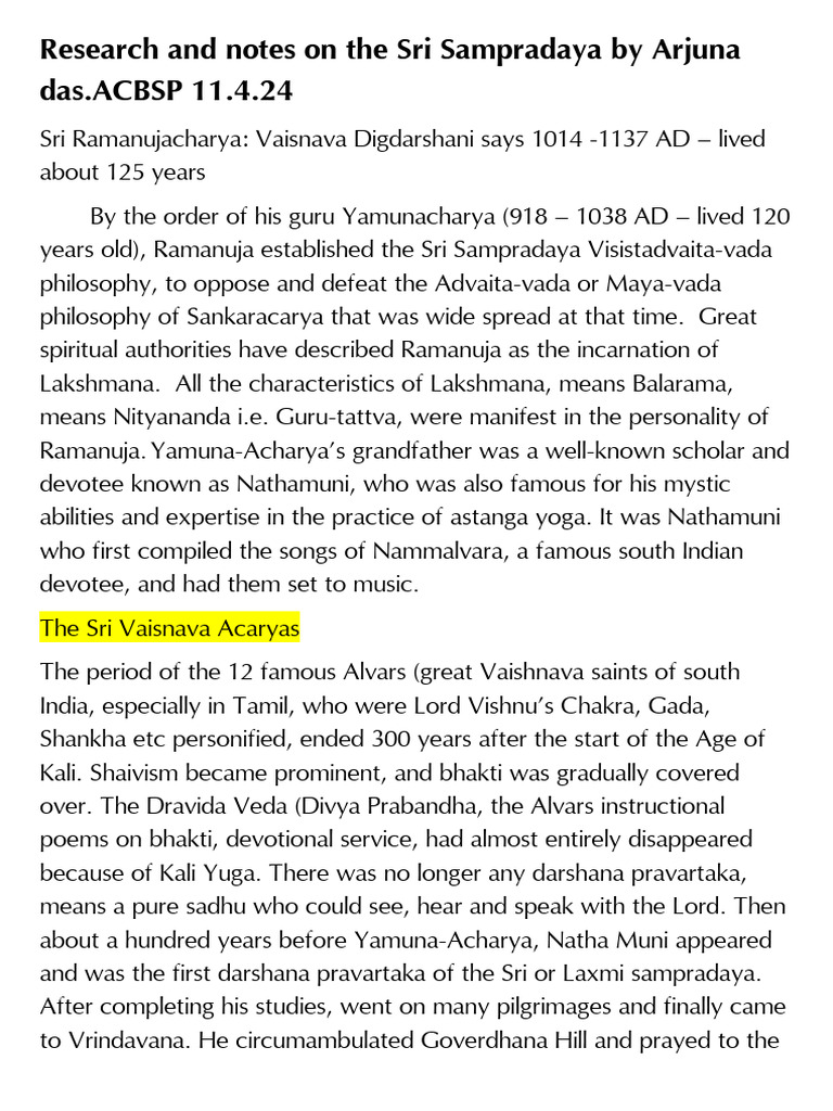 research-and-notes-on-the-sri-sampradaya-pdf-vaishnavism-bhakti
