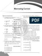 Alternating Current - PYQ Practice Sheet