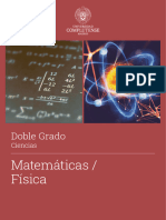 Matemáticas / Física: Doble Grado