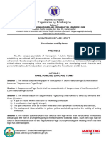 Constitution and Bylaws Jounalism