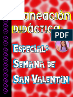 SAN VALENTÍN?PLANEACIÓN DIDÁCTICA SEMANAL Esmeralda Te Enseña