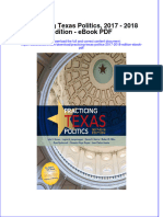 Download ebook Practicing Texas Politics 2017 2018 Edition Pdf full chapter pdf