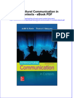 Ebook Intercultural Communication in Contexts PDF Full Chapter PDF