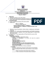 Detailed Lesson Plan With 7es in Science 6 | PDF | Planets | Solar System