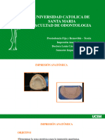 Prótesis Total. Impresión Anatómica