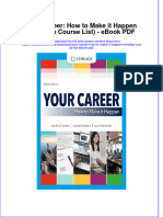 Ebook Your Career How To Make It Happen Mindtap Course List PDF Full Chapter PDF
