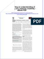 Download ebook Cultivating An Understanding Of Curiosity As A Seed For Creativity Pdf full chapter pdf