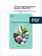 Download ebook International Encyclopedia Of Human Geography Pdf full chapter pdf