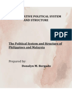 COMPARATIVE POLITICAL SYSTEM AND STRUCTURE  NOTES