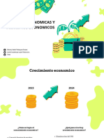 Presentación Financiera Ilustrada Verde