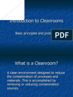 Introductionto Cleanrooms