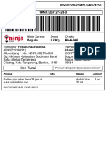 Shipping Label - Tokopedia - Ahmad2